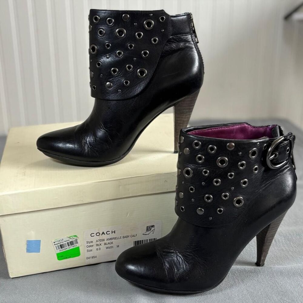 Coach Women's Black Boots